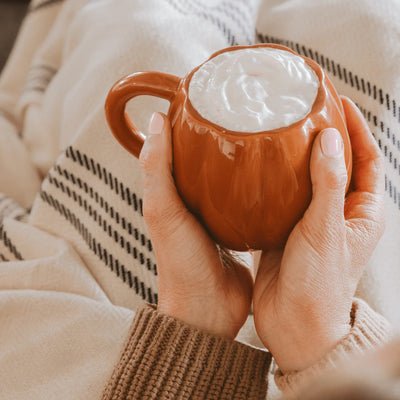 ORANGE PUMPKIN 19OZ MUG