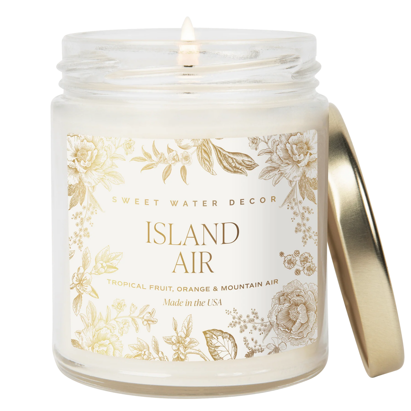 ISLAND AIR PATTERN CANDLE - 9 OZ