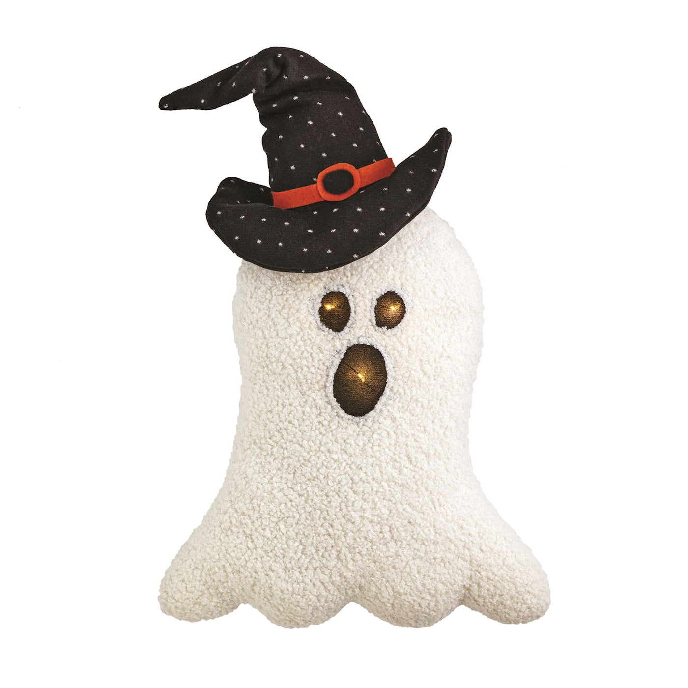 GHOST LED HALLOWEEN PILLOW