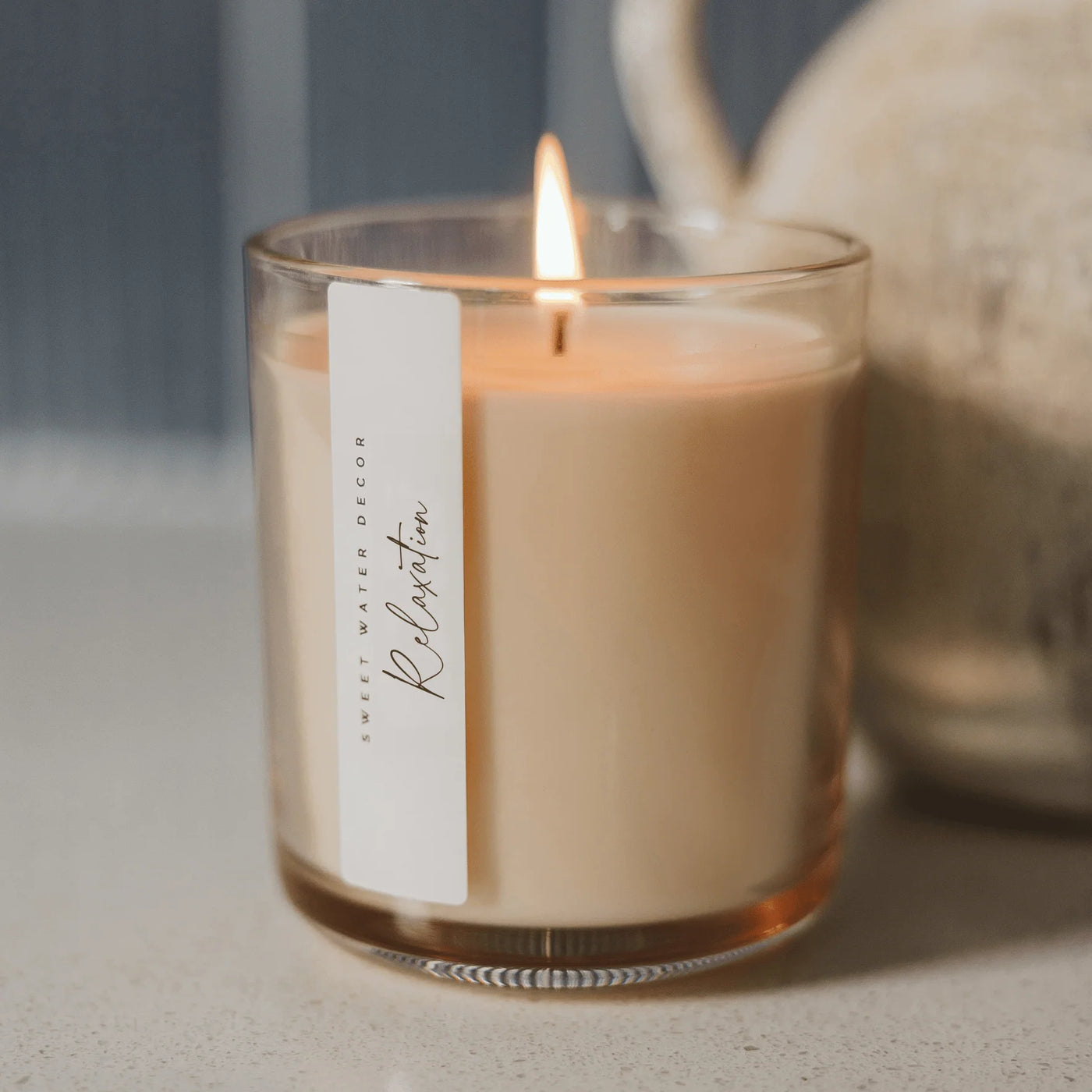 RELAXATION TINTED GLASS - 12 OZ CANDLE