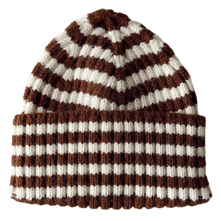 RIB KNIT BEANIE