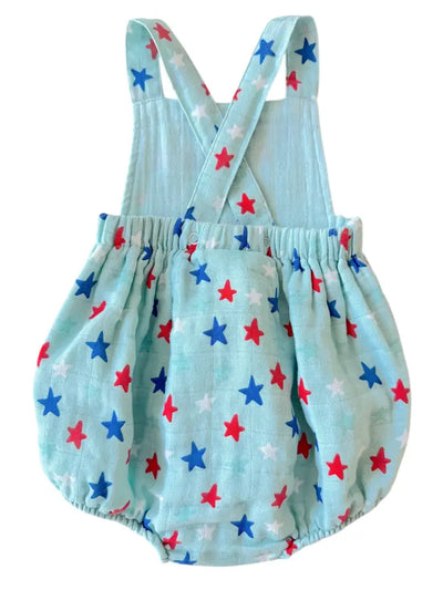 BLUE STARS ROMPER
