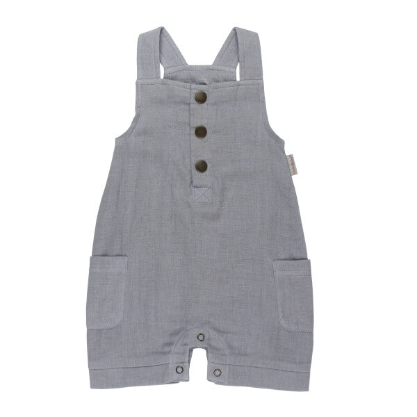 ORGANIC BLUEBERRY OVERALL MUSLIN