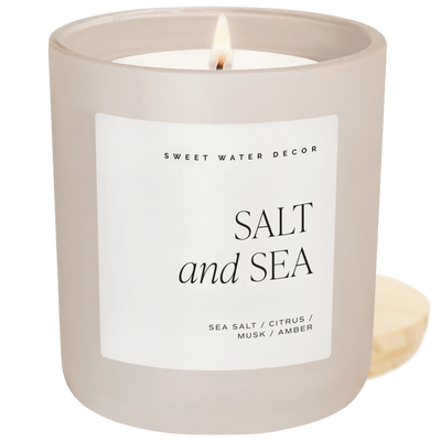 SALT and SEA CANDLE - 15OZ