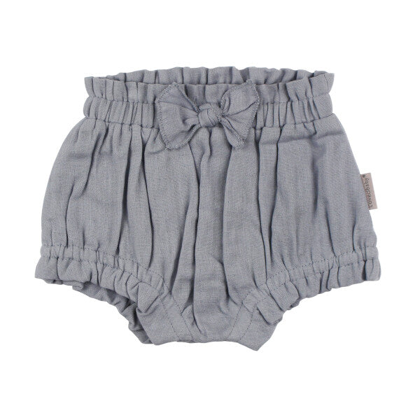 ORGANIC MUSLIN BLUEBERRY SHORTS