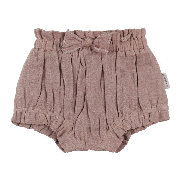 ORGANIC MUSLIN ALMOND SHORTS
