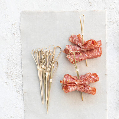 HEART BAMBOO SINGLE USE SKEWERS