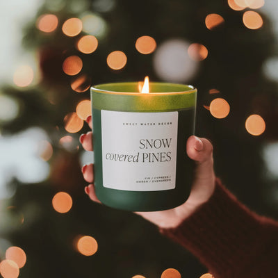SNOW COVERED PINES - 15OZ