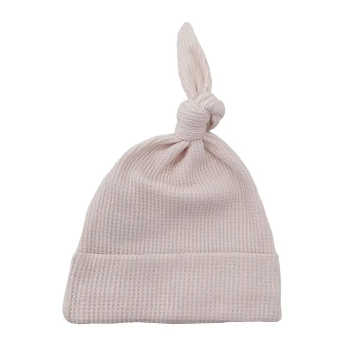 SNOW WAFFLE KNOT BEANIE