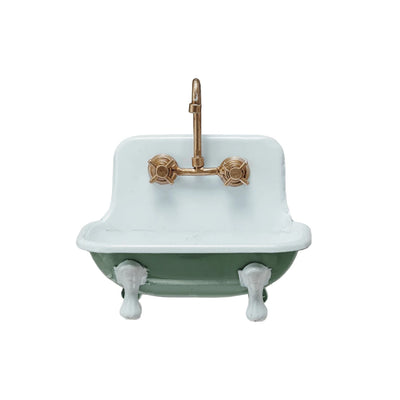 MINT METAL SINK SOAP DISH