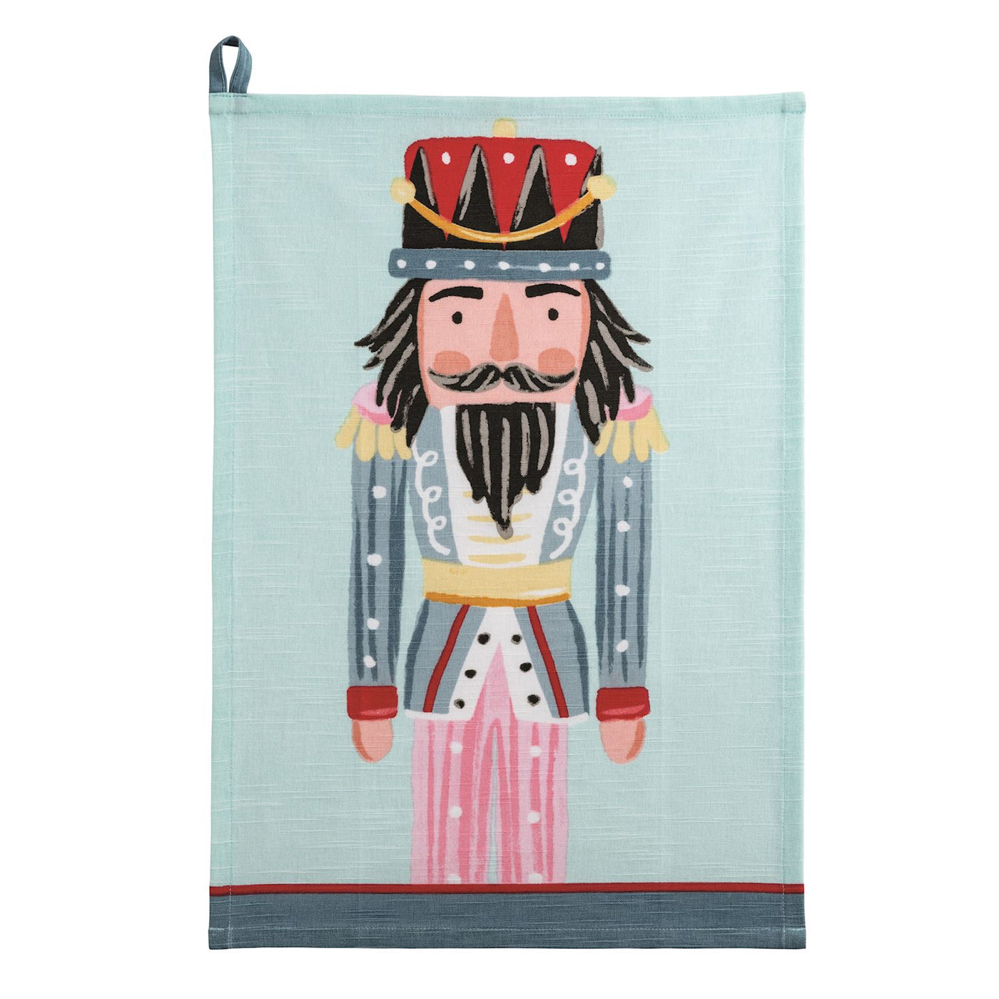 BLUE NUTCRACKER TOWEL