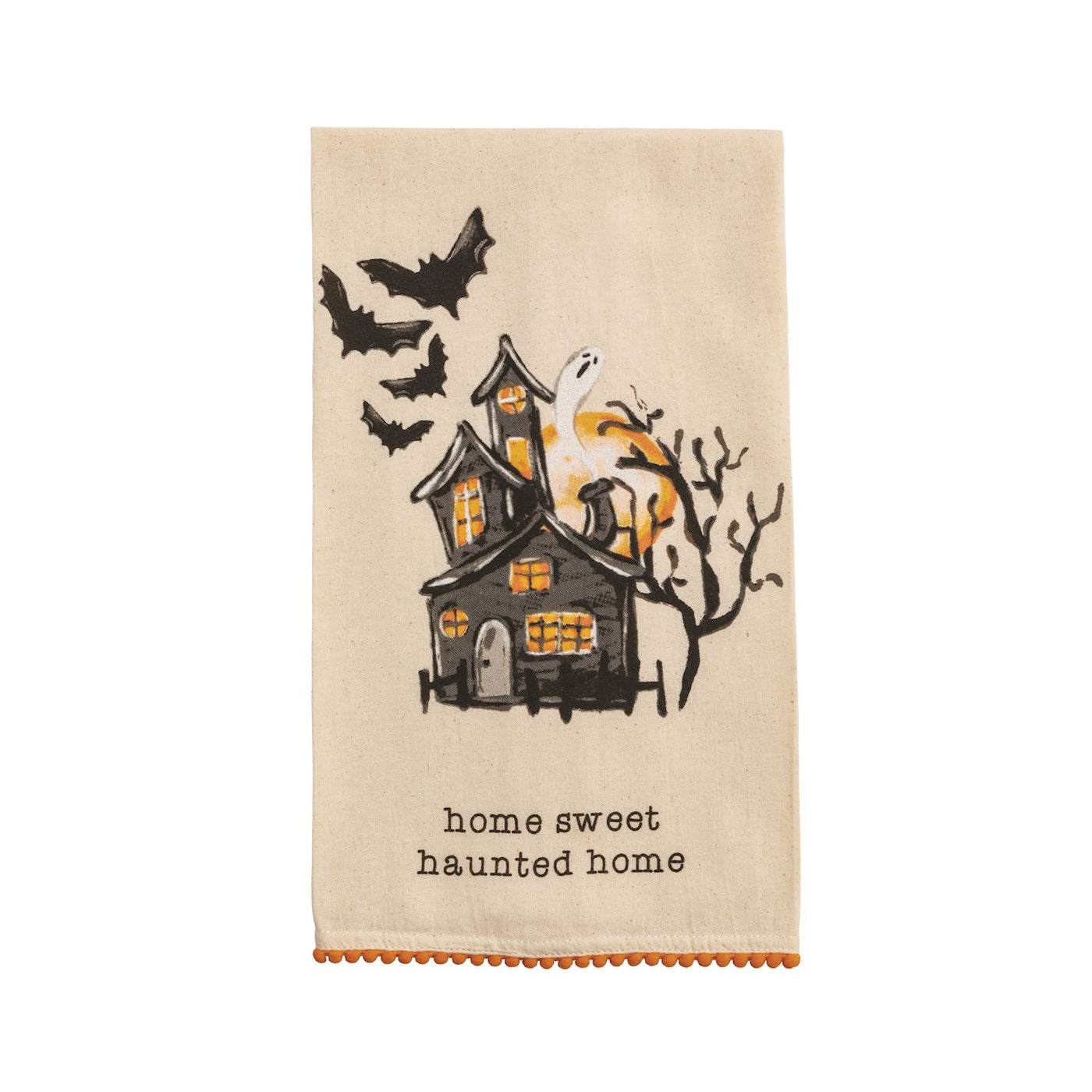 HOUSE HALLOW PRINTED TOWEL