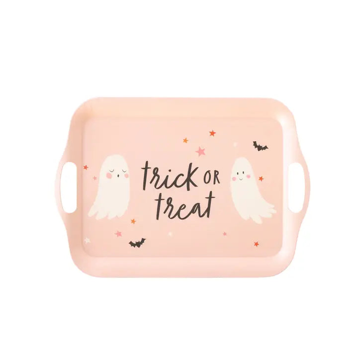 TRICK OR TREAT BAMBOO REUSABLE TRAY