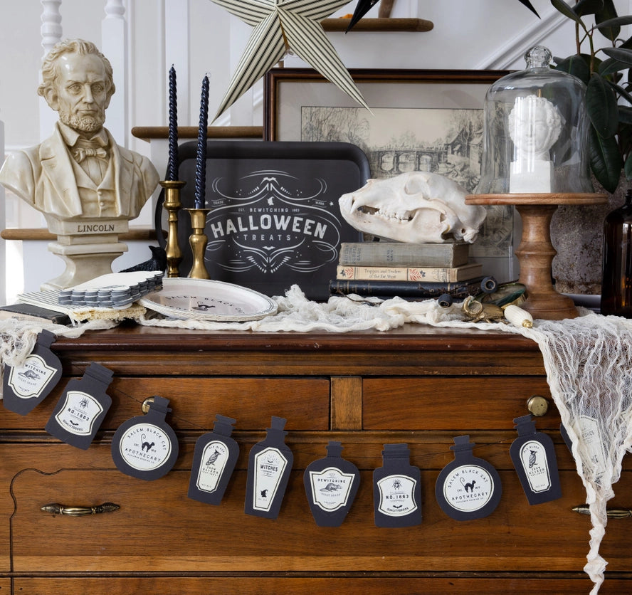 HALLOWEEN BAMBOO REUSABLE TRAY