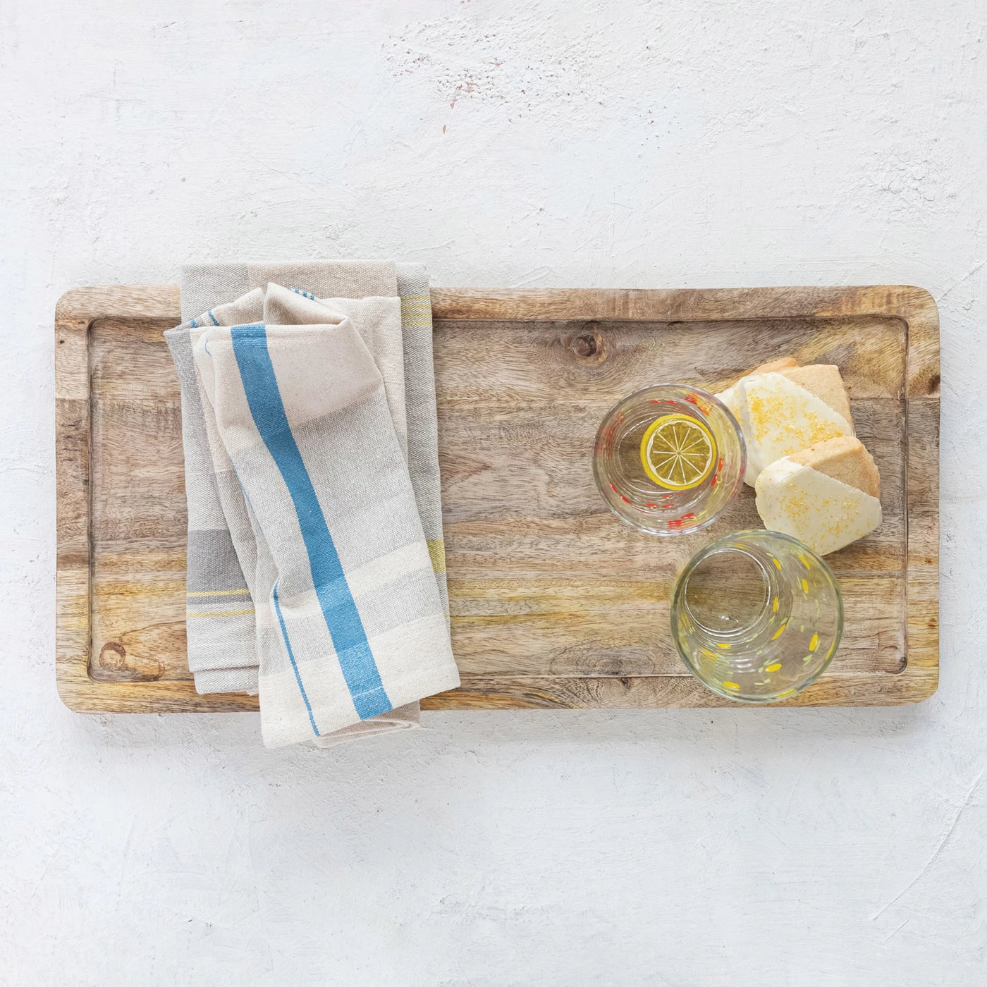 NATURAL MANGO WOOD TRAY