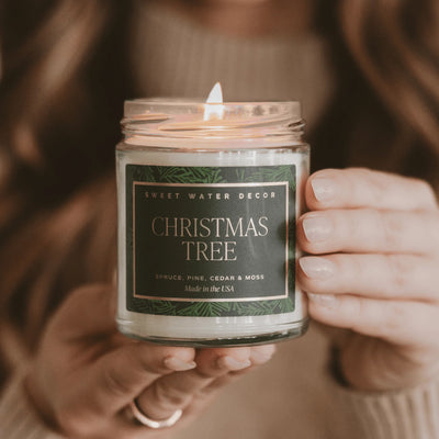 CHRISTMAS TREE SOY CANDLE - 9OZ