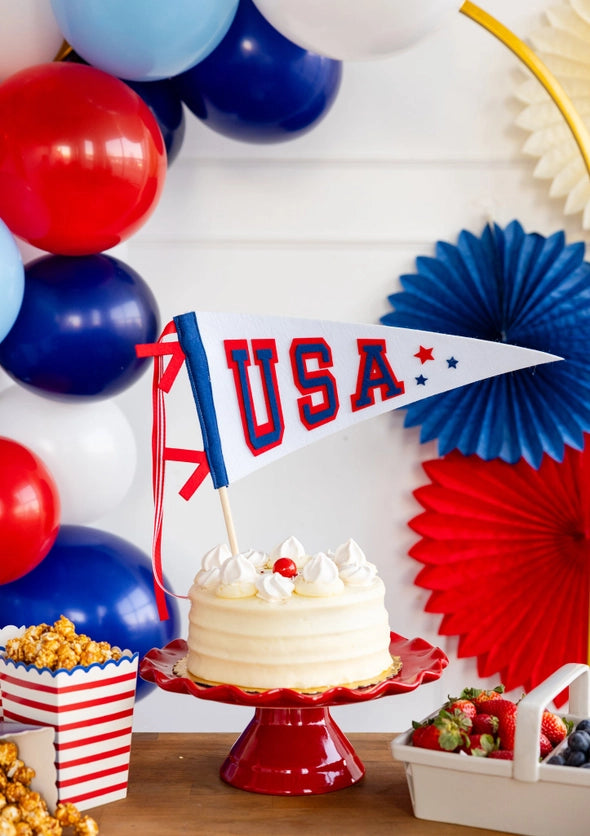 USA FELT PENNANT BANNER