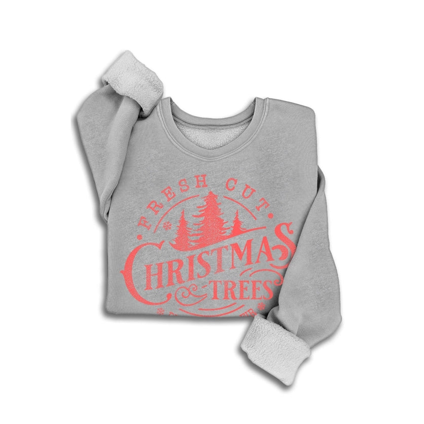 CHRISTMAS TREES MINERAL SWEATSHIRT