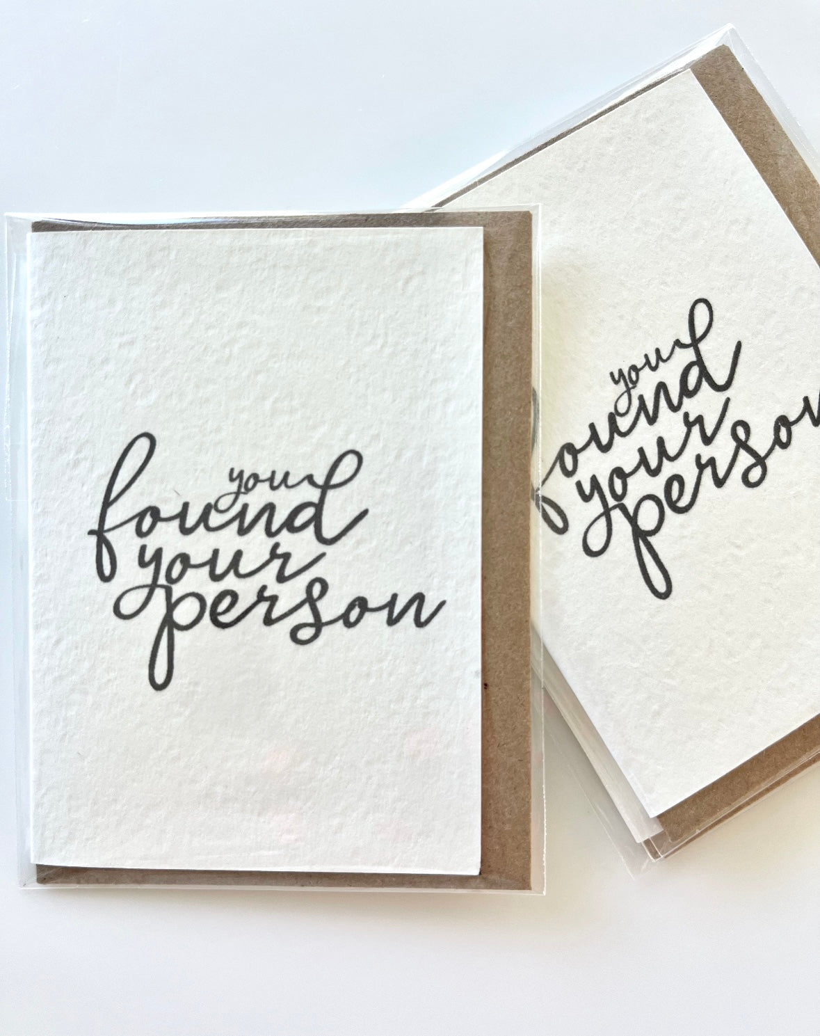 YOU FOUND YOUR PERSON CARD