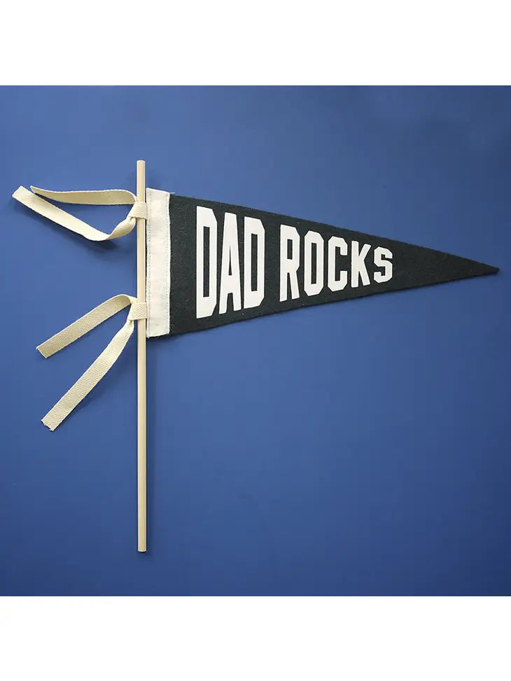 DAD ROCKS PENNANT