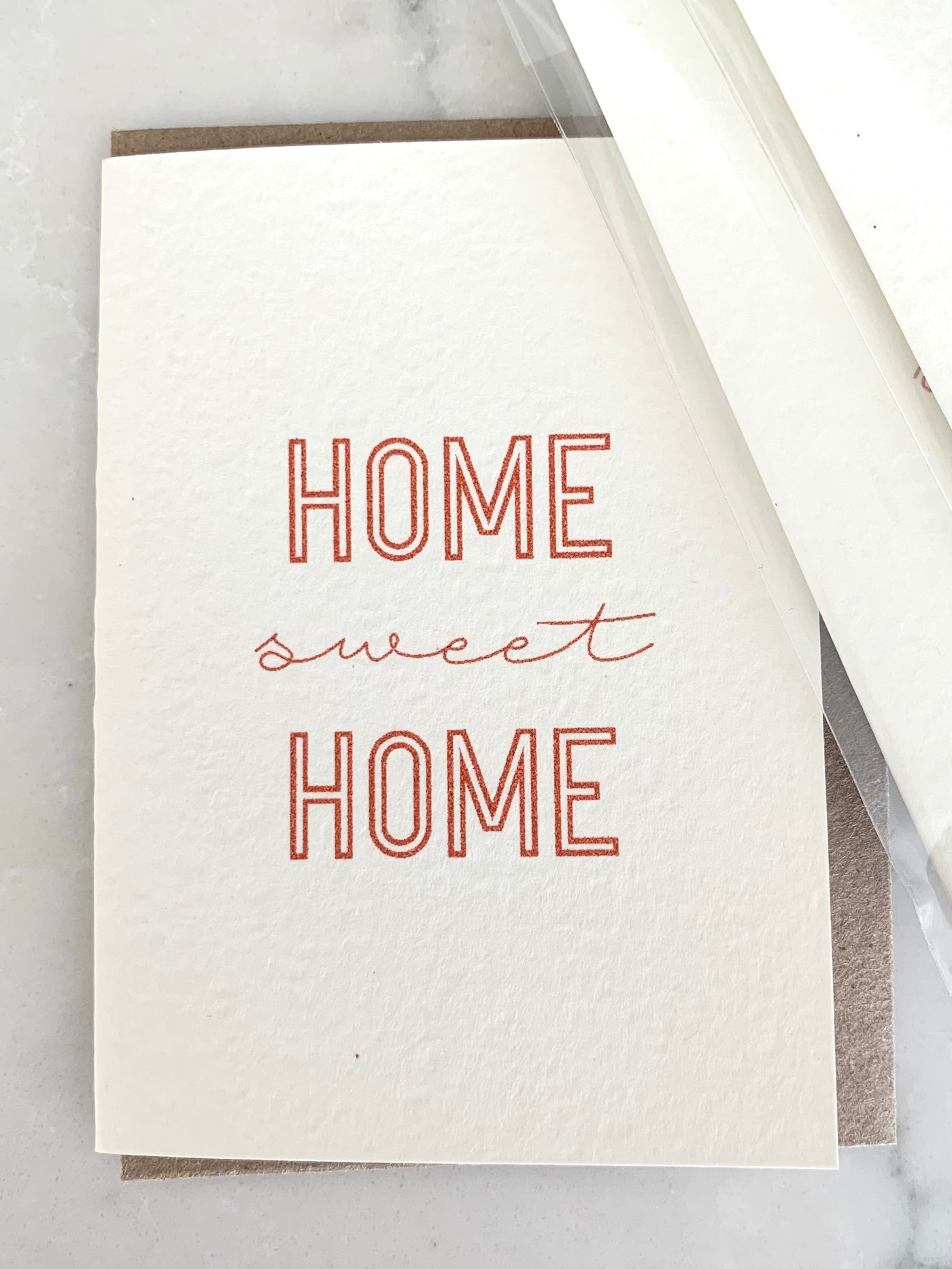 HOME SWEET HOME CARD